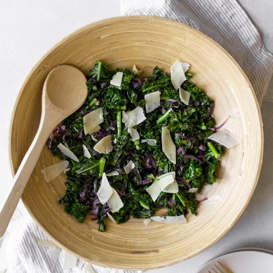 Wilted Kale Salad
