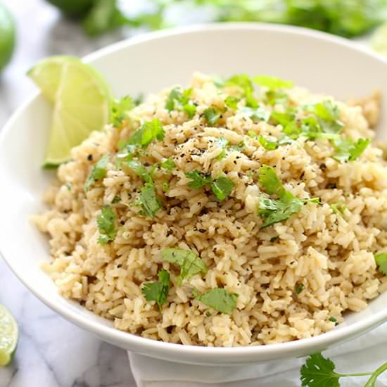 Cilantro Lime Rice