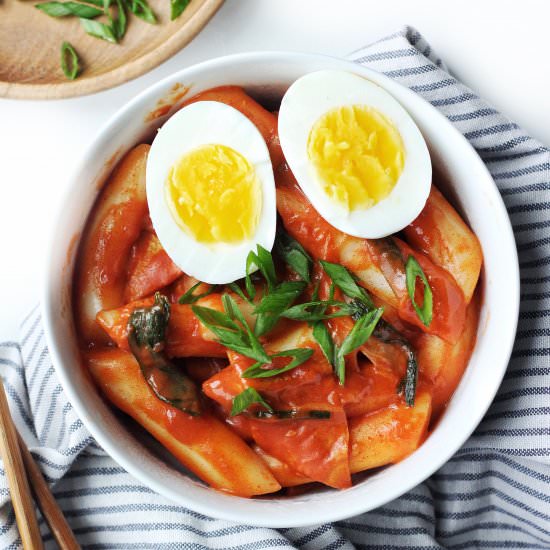 Hot & Spicy Korean Rice Cake