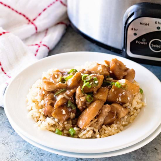 Crock Pot Chicken Teriyaki