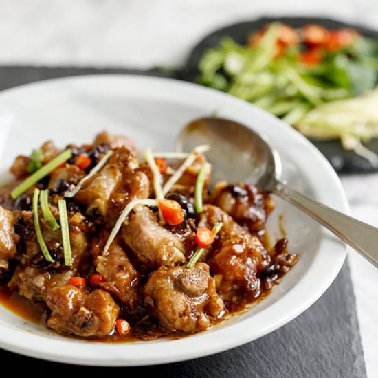 Steamed Ribs With Fermented Beans