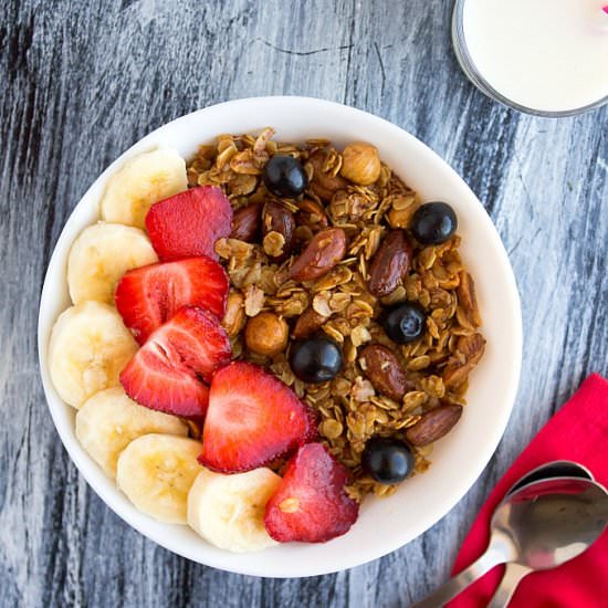 Healthy Homemade Granola