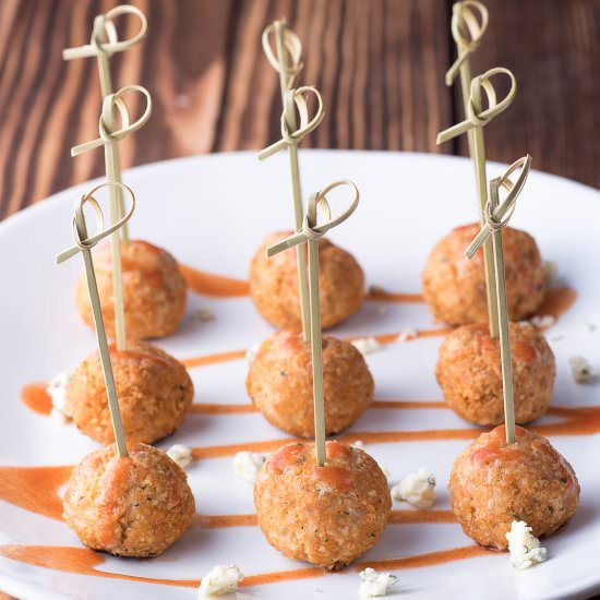 Buffalo Chicken Meatballs