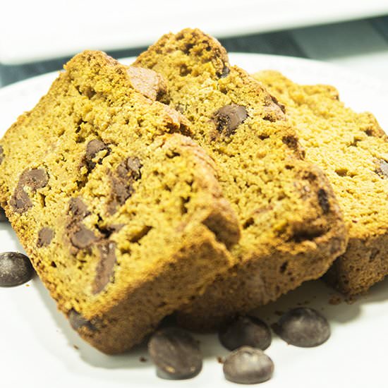 Chocolate Chip Pumpkin Bread