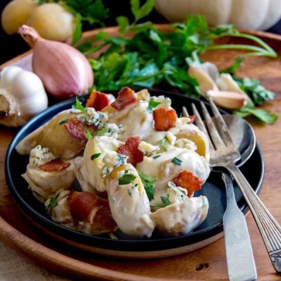 Warm Potato Salad w/ Bacon