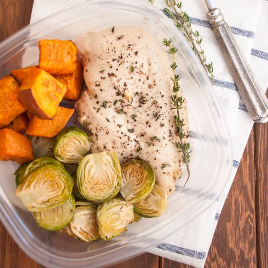 Garlic & Thyme Chicken Meal Prep