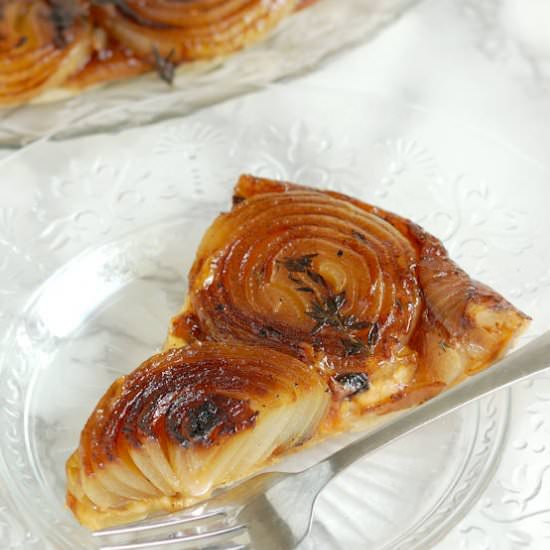 French Onion Tarte Tatin