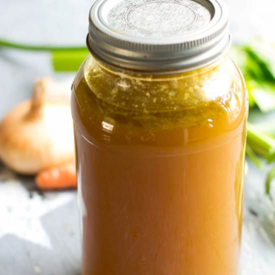 Homemade Vegetable Stock