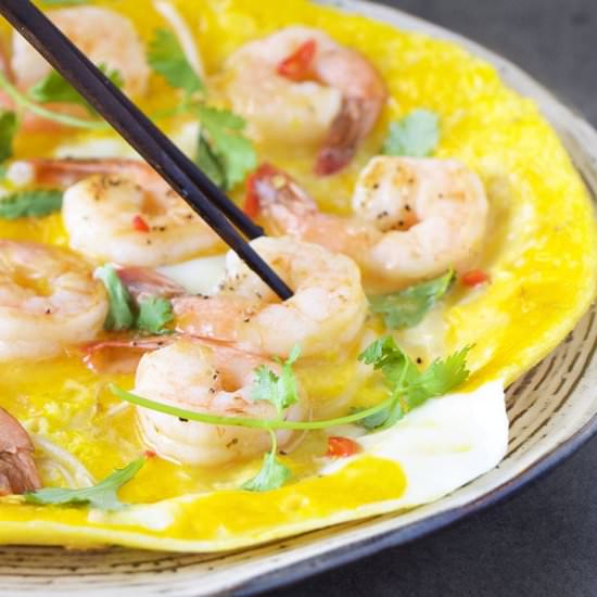 Shrimp Egg Foo Young