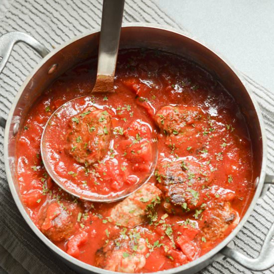 Paleo Turkey Meatballs