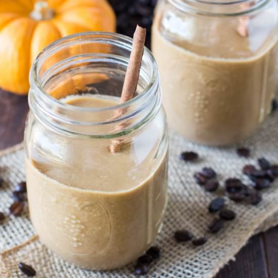 Pumpkin Coffee Protein Smoothie