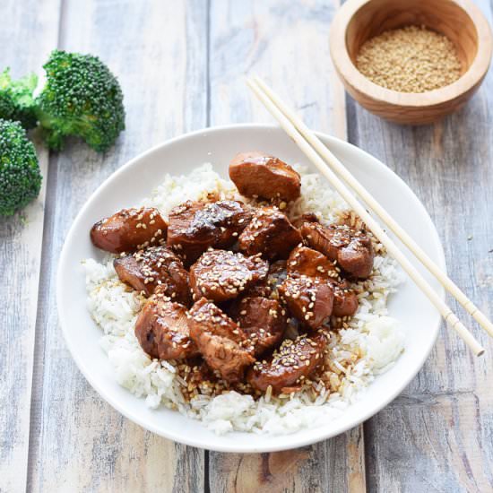 Instant Pot Sesame Chicken