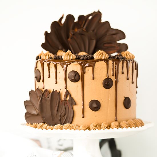 Chocolate On Chocolate Cake