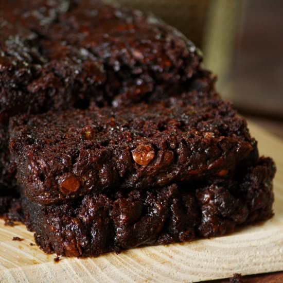 Moist Chocolate Zucchini Bread