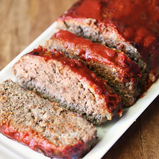 Ketchup Glazed Meatloaf