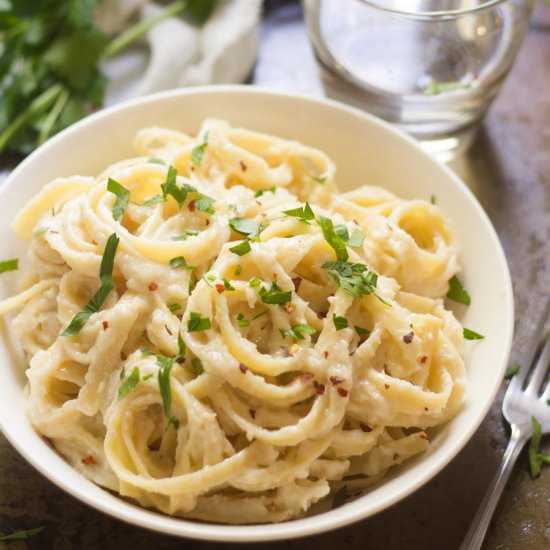 Cauliflower Fettuccine Alfredo