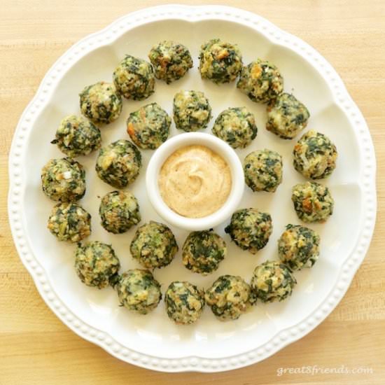 Super Simple Spinach Balls