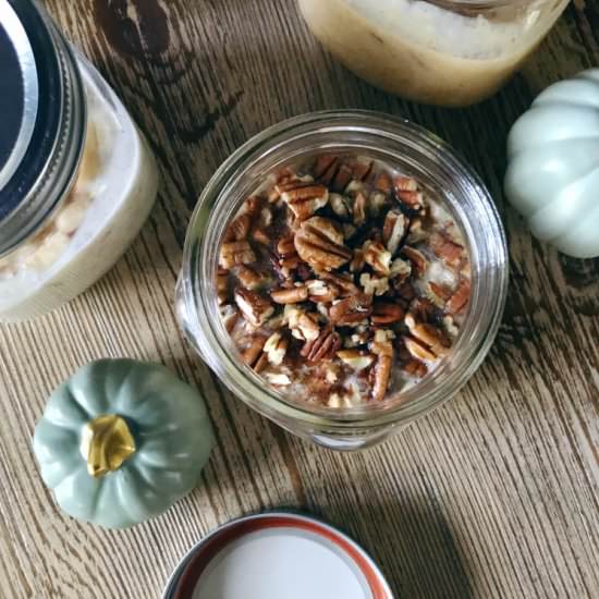 Fall Inspired Overnight Oats