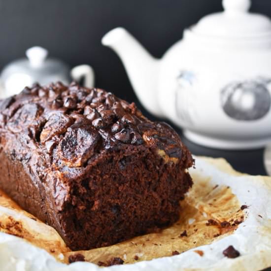 Double Chocolate Vegan Banana Bread