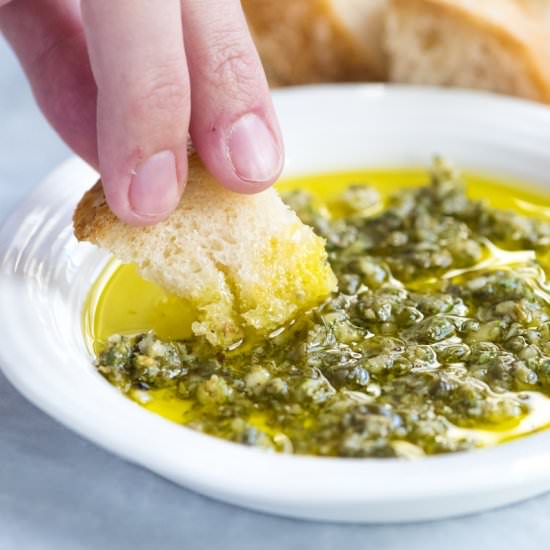 Ridiculously Good Olive Oil Dip