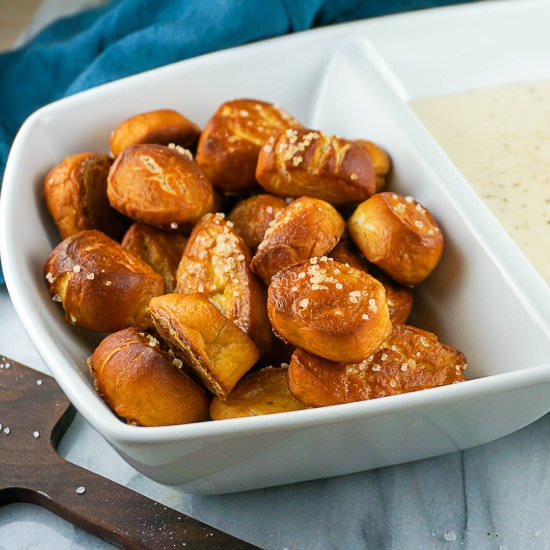 easy pretzel bites