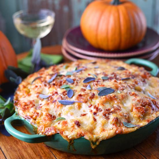 Pumpkin Mac and Cheese