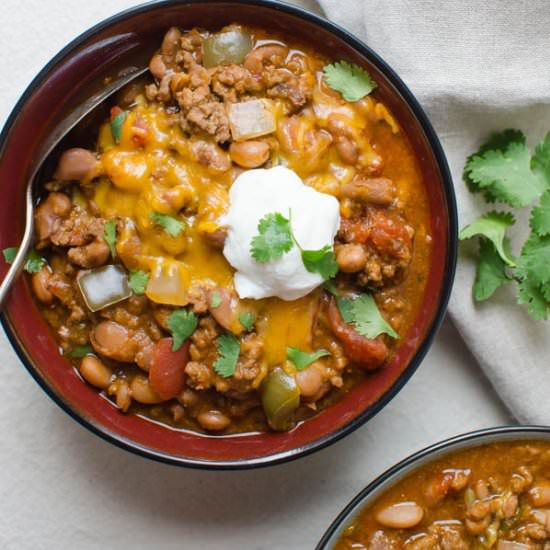 Hearty Homestyle Chili Con Carne