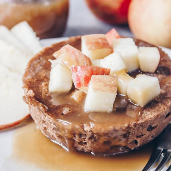 Paleo Caramel Apple Mug Cake