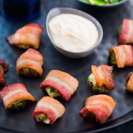 Brussels Sprouts Bacon Bites