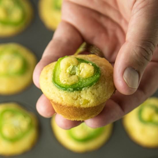 Cheesy Jalapeno Popper Cornbread