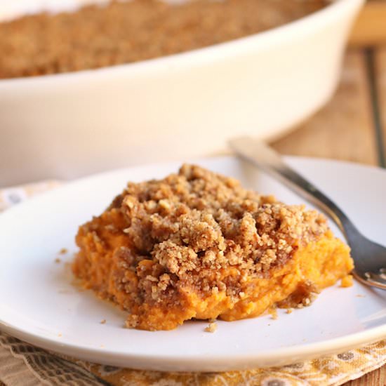 Vegan Sweet Potato Casserole