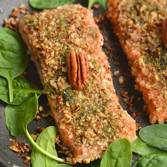 Pecan Oat Salmon