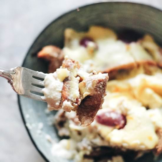 Sugar Free Bread & Butter Pudding