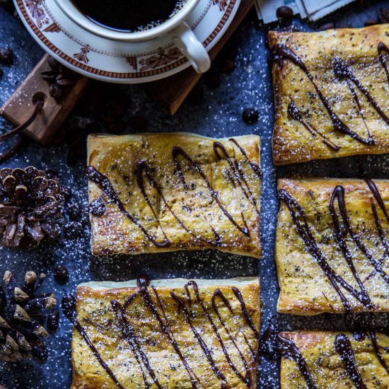 Pumpkin Coffee Danish
