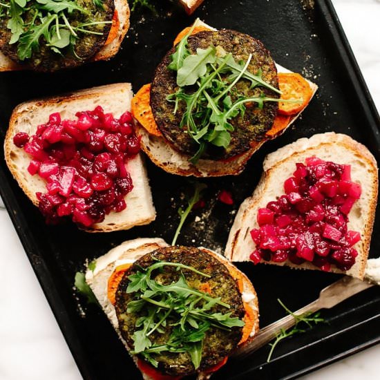 Vegan Fall Harvest Sandwich
