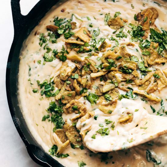 Spinach Queso