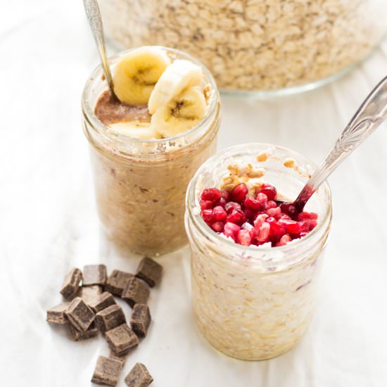 His & Hers Overnight Oats