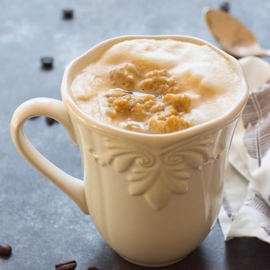 Pumpkin Spice Oatmeal Latte
