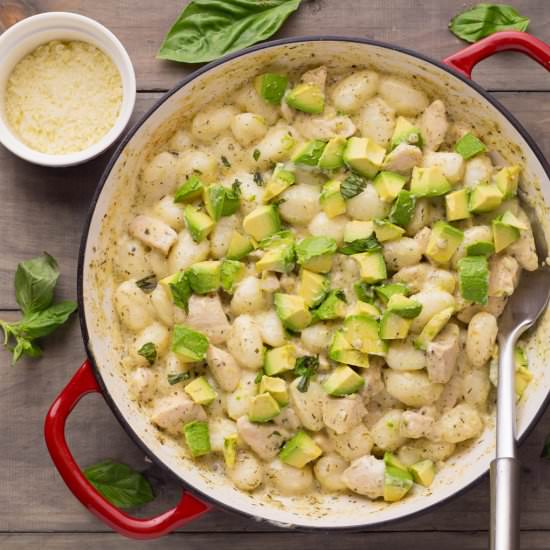 Chicken Avocado Gnocchi
