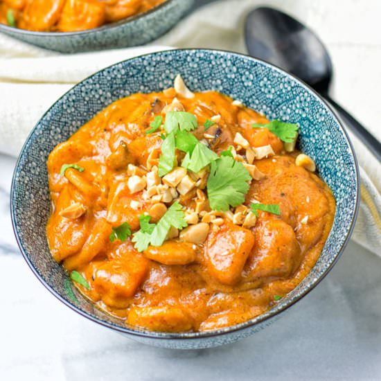 Thai Curry Peanut Soup