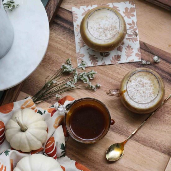 Nutty Pumpkin Caramel Latte