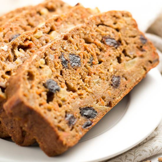 Healthy Morning Glory Gingerbread