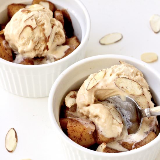 Healthy Sauteed Apples – Vegan