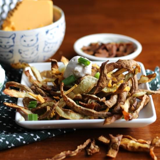 Air Fried Potato Peels