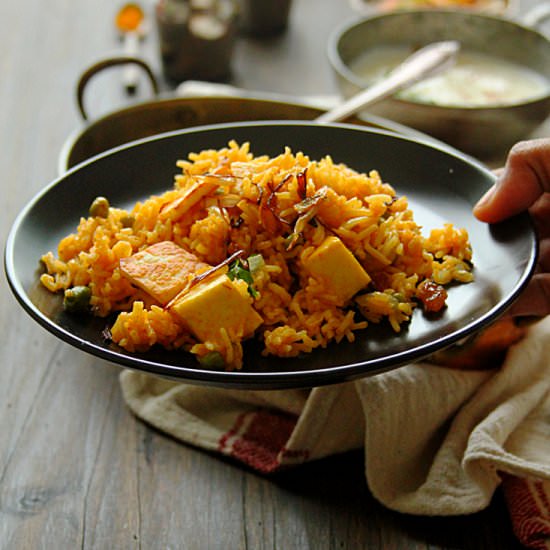 Paneer Dahli Pulao