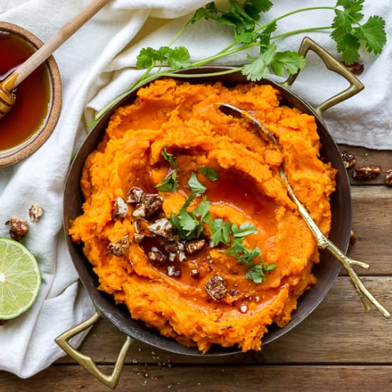 Chipotle Mashed Sweet Potatoes
