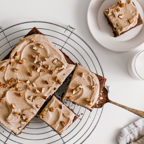 Pumpkin Snack Cake