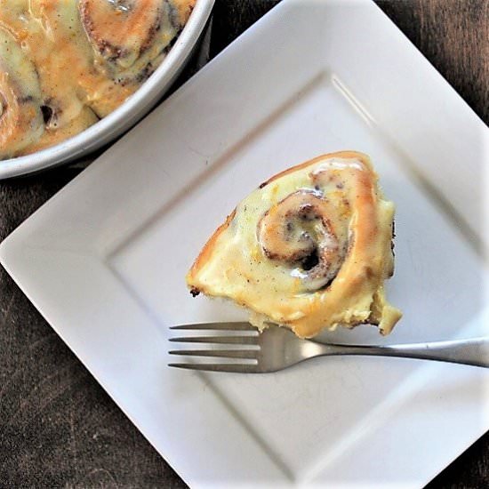 Orange & Spice Cinnamon Rolls