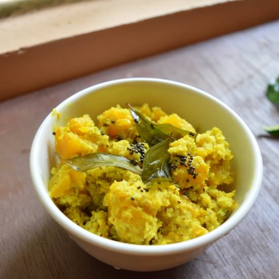 Pumpkin Coconut Dish