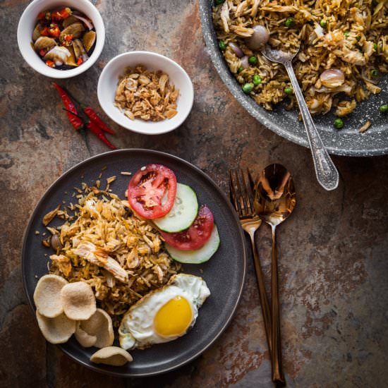 Leftover Turkey Nasi Goreng